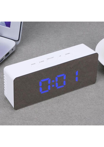 Aynalı LED Gece Lambası Dijital Termometre ve Alarmlı Saat (Yurt Dışından) fiyatları