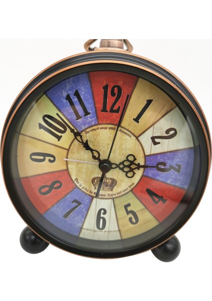 Retro Sessiz Metal Çalar Saat 550-22 (Yurt Dışından) modelleri