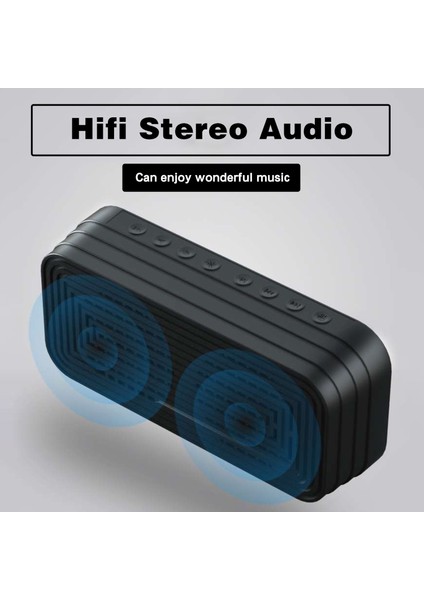 Dijital Çalar Saat Bluetooth Hoparlörlü Aynalı Yüzey USB Port Ev & Ofis (Yurt Dışından) fırsatları