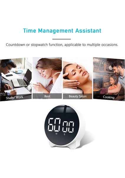 LED Dijital Çift Alarmlı Saat Ayarlanabilir Parlaklık ve Ses (Yurt Dışından) fırsatları