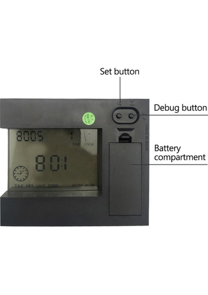 Dijital LCD Alarmlı Saat Sıcaklık Göstergeli Otomatik Sensörlü Sürekli Takvim (Yurt Dışından) fırsatları