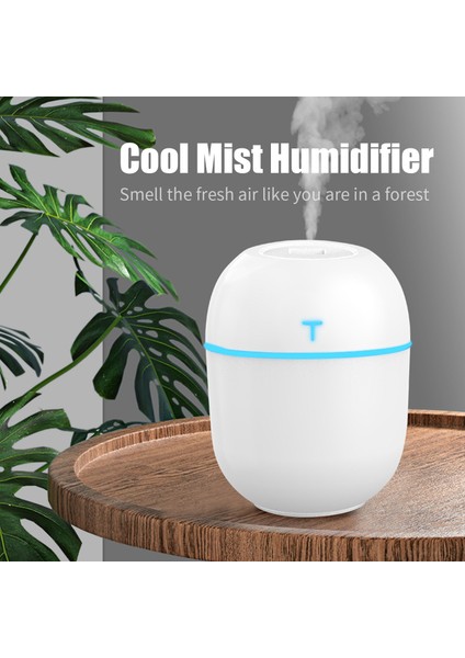 220 ml Sessiz LED Işıklı USB Üstten Doldurmalı Nemlendirici Difüzör (Yurt Dışından) indirimleri