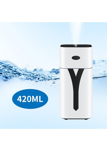 Renkli Taşınabilir Nemlendirici ve Yağ Difüzörü - 2 Modlu USB Oto Kapanma (Yurt Dışından) fırsatları