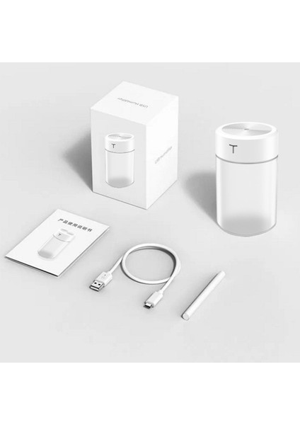 360 ml USB Nemlendirici Yağ Difüzörü Renkli LED Gece Lambası Ev Ofis Araç (Yurt Dışından) fırsatları
