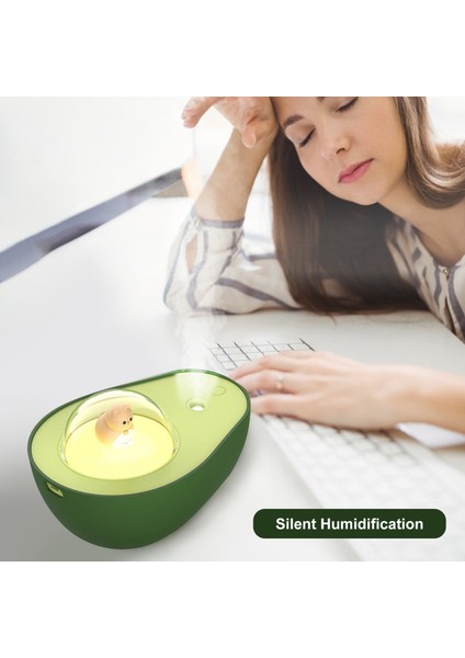 USB Şarjlı Sessiz Avokado Nemlendirici (Yurt Dışından)