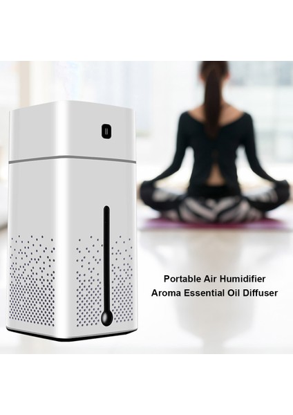 1000ML Taşınabilir USB Nemlendirici - 7 Renkli LED Aromaterapi, Ev Araç Ofis (Yurt Dışından) fiyatları
