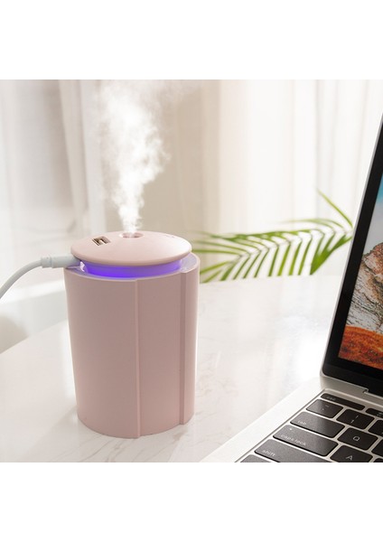 260 ml Sessiz Sis Nemlendirici LED Işık USB Üstten Doldurmalı (Yurt Dışından)