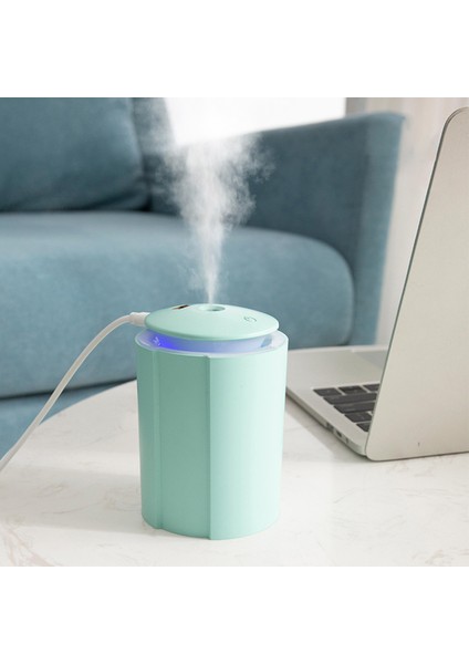 260 ml Sessiz Sis Nemlendirici LED Işık USB Üstten Doldurmalı (Yurt Dışından)
