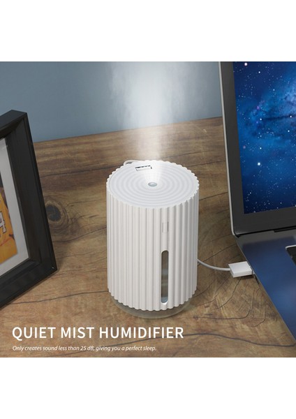 320ML Portatif USB Araç Nemlendirici Difüzör Renkli Gece Işığı Ev Seyahat Ofis (Yurt Dışından) fırsatları