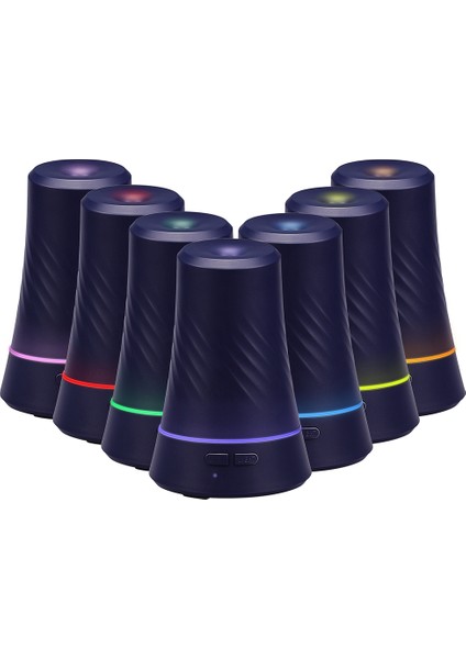 Mini Siyah LED Nemlendirici Gece Lambası (Yurt Dışından)