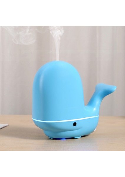 Ultrasonik Nemlendirici Balina Tasarım 180ML Otomatik Kapanma Mavi Gece Lambası (Yurt Dışından) modelleri