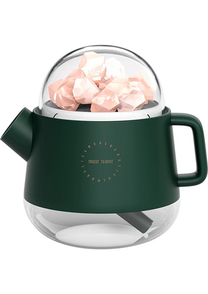 360ML USB Sessiz Nemlendirici & Esans Yağ Difüzörü, 7 Renkli Gece Lambası - Ev/ofis/yatak/araç (Yurt Dışından)