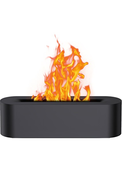 7 Renkli Alev Sessiz Otomatik Kapanmalı USB Nemlendirici (Yurt Dışından)