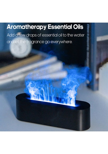 7 Renkli Alev Sessiz Otomatik Kapanmalı USB Nemlendirici (Yurt Dışından) indirimleri