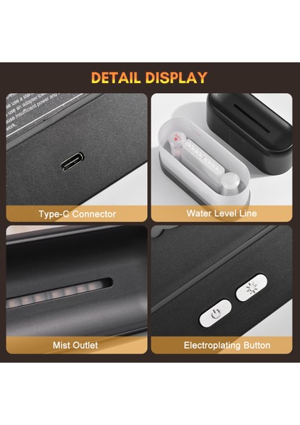 Alev Aromalı 3 Renkli Otomatik Kapanmalı USB Ultrasonik Nemlendirici (Yurt Dışından) fiyatları