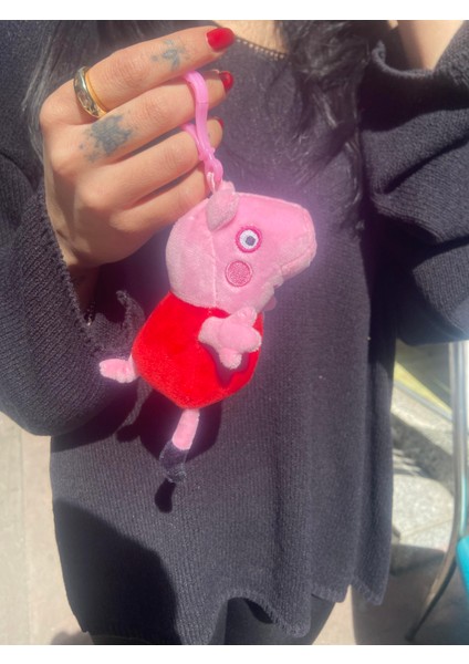 Peppa Pig Peluş Anahtarlık Çanta Süsü 1 Adet