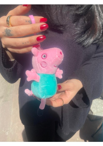 Peppa Pig Peluş Anahtarlık Çanta Süsü 1 Adet