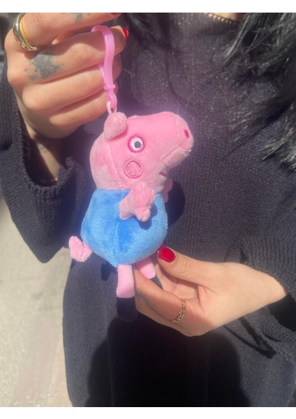Peppa Pig Peluş Anahtarlık Çanta Süsü 1 Adet