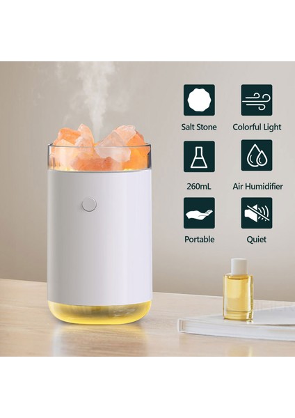 Renkli LED USB Nemlendirici - Taşınabilir ve Sessiz Yağ Difüzörü | Ev, Ofis ve Araç Için (Yurt Dışından) modelleri