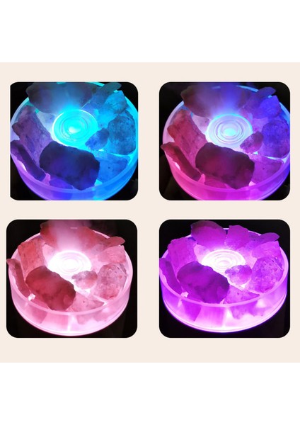 Renkli LED USB Nemlendirici - Taşınabilir ve Sessiz Yağ Difüzörü | Ev, Ofis ve Araç Için (Yurt Dışından) indirimleri
