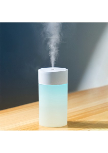260ML Taşınabilir Nemlendirici Difüzör, Renkli Gece Lambası, Usb, Oto Kapanma - Ev, Seyahat, Ofis Için (Yurt Dışından) indirimleri