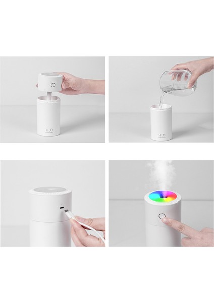 310ML USB Aromaterapi Nemlendirici Difüzör (Yurt Dışından) modelleri