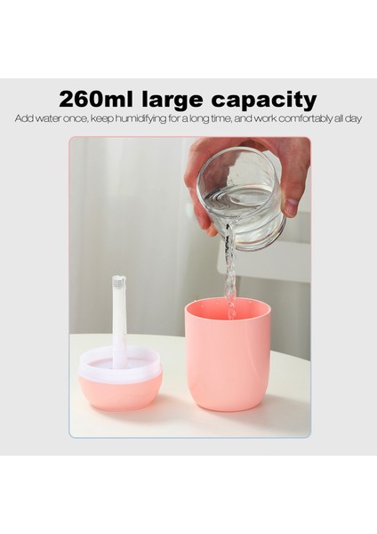 260ML Taşınabilir Mini Nemlendirici, Aromaterapi Difüzörü ve Renkli Gece Lambası - Ev, Ofis, Araç Için (Yurt Dışından) fırsatları