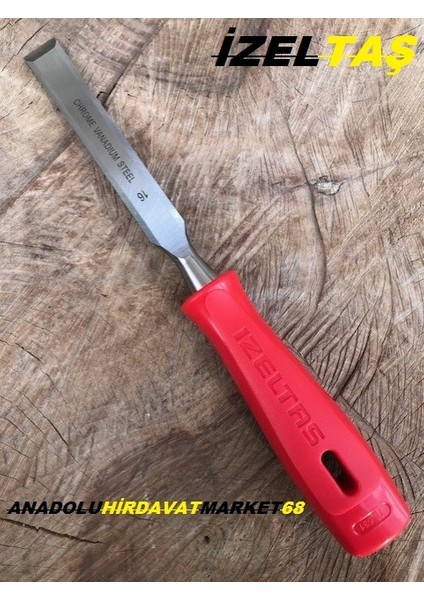 Izeltaş Çelik Iskarpile Ağaç Oyma Keskisi 16MM Iskarpile