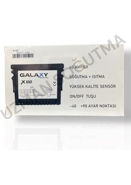 X100 Tek Prop Dijital Buzdolabı Termostat