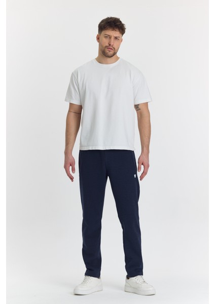 Erkek Polycotton Eşofman Altı Lacivert 5802-L