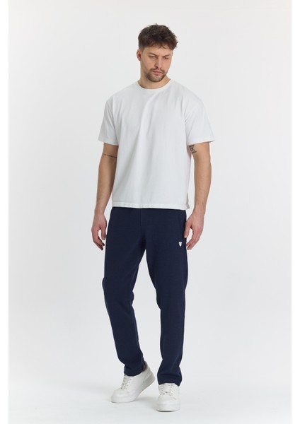Erkek Polycotton Eşofman Altı Lacivert 5802-L