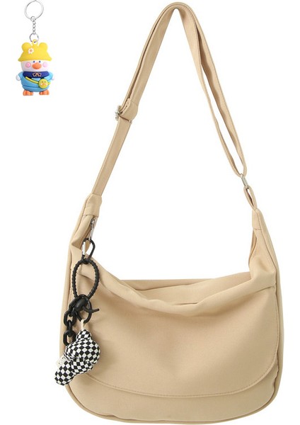 Omuz Çantası Erkek Messenger Çantası Kadın Casual Öğrenci Crossbody Çantası (Yurt Dışından)