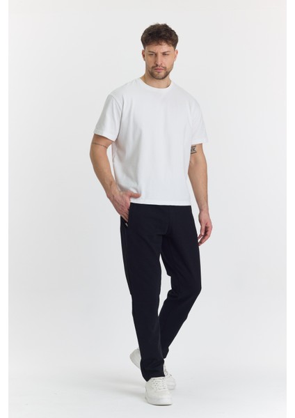 Erkek Polycotton Eşofman Altı Siyah 5802-S