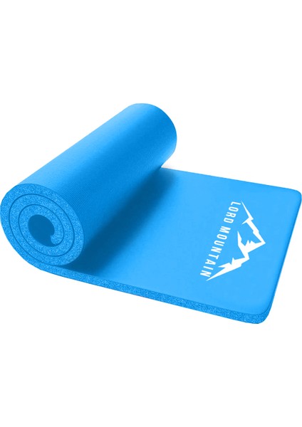 Premium Pilates Yoga Matı,spor Matı,egzersiz Matı,pilates Minderi,kaymaz TABAN,180X55 cm 10 mm Siyah