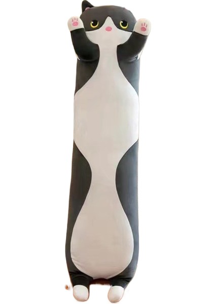 130CM Sevimli Yavru Kedi Uzun Peluş Yastık (Yurt Dışından)