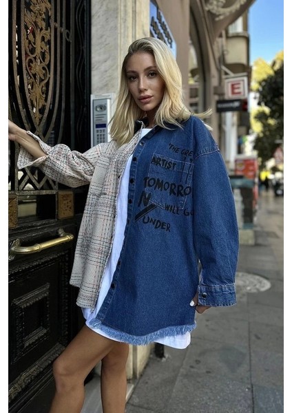 Bej Kot Garni Parçalı Gömlek fırsatları