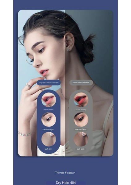 24 Inç Kare LED Ring Light Soft Çekim Makeup Işık Düz Panel Işık modelleri