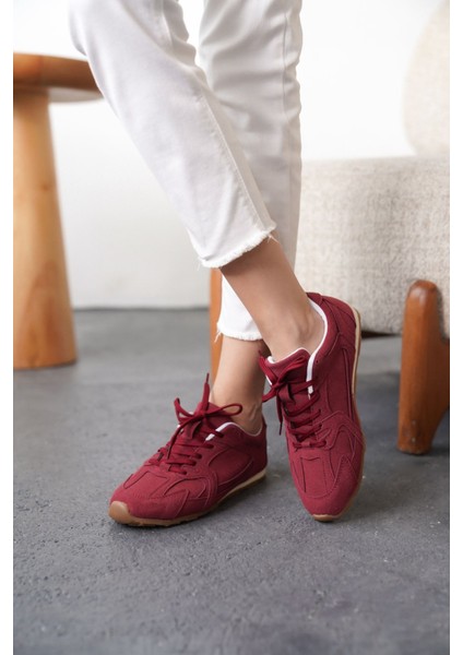 Kadın Remy Spor Ayakkabı - Bordo