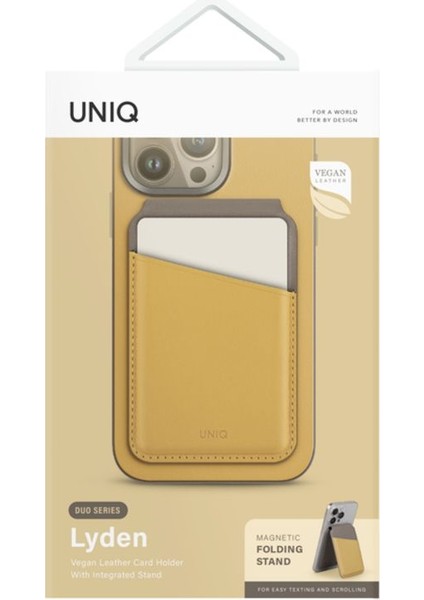 Telefon Modelleri Ile Uyumlu Kartlık Lyden Ds Serisi Vegan Deri Stand Olma Özelliği Rfıd Koruma indirimleri