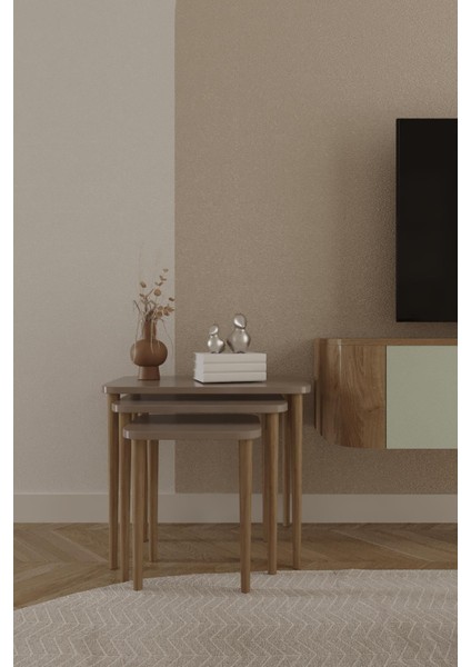 Wood Aria Kare Zigon Sehpa, 3lü Sehpa Seti, Zigon Sehpa,, Ahşap Ayaklı Zigon Sehpa fiyatları