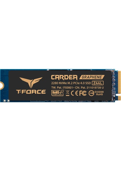 Team T-Force Cardea Z44L 2tb GEN4X4 3500/3000MB/S Nvme Pcıe M.2 SSD Disk (TM8FPL002T0C127)