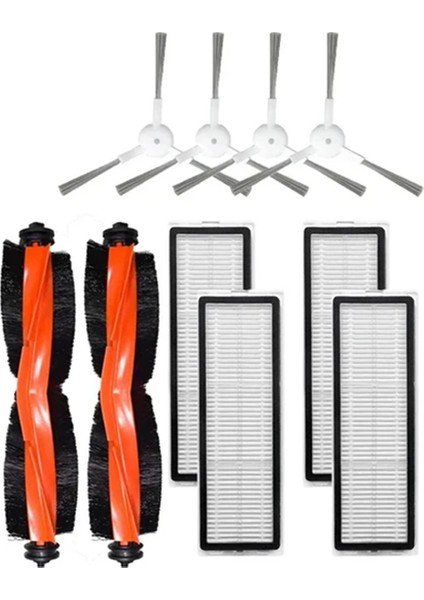 Xiaomi Mijia Omni 2 C102CN / B101CN / B116CN / X10+ Plus Robot Süpürge Ana Yan Fırça Hepa Filtre Parçaları (Yurt Dışından)