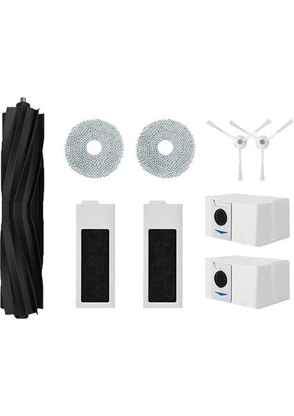 Ecovacs Deebot T20 Omnı T20E T20 Pro Robot Süpürge Ana Yan Fırça Hepa Filtre Paspas Bezi Toz Torbaları Parçaları (Yurt Dışından)