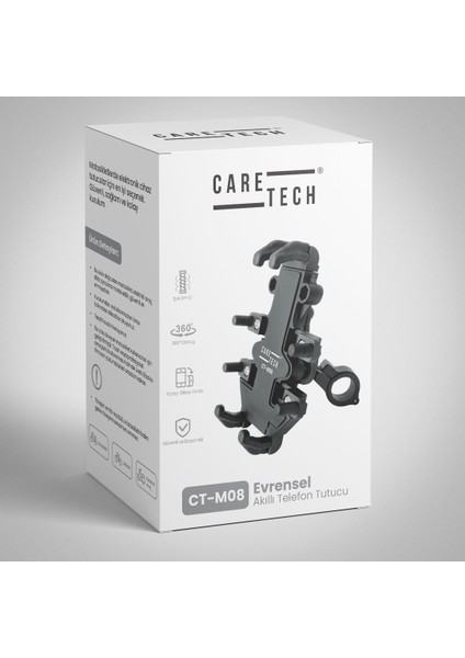 CT-M08 Titreşim Modüllü Telefon Tutucu