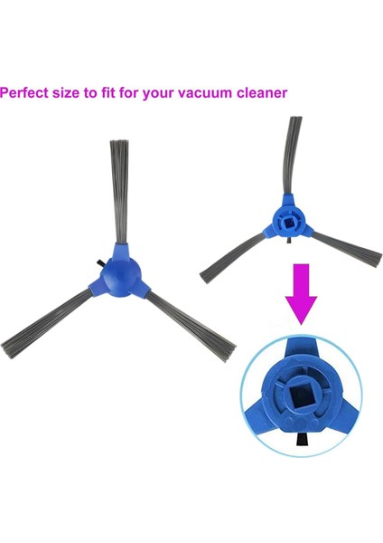 Eufy 11S 12 15T 15C 25C 30 30 35C 11S Max 15C Max 25C Max 30C Max G20 G30 G30 Robot Süpürge Parçaları Için Yan Fırçalar (Yurt Dışından)