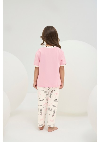 8804 Kız Ç. Baskılı Pijama Takım indirimleri