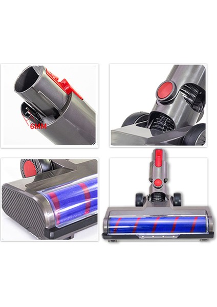 Dyson V7 V8 V10 V11 V15 Elektrikli Süpürge Için Direct Drive Temizleme Başlığı Kısa Tüylü Halılar ve Sert Zeminler Için (Yurt Dışından)