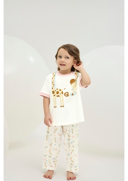 8863 Kız Ç. Baskılı Pijama Takım fiyatları