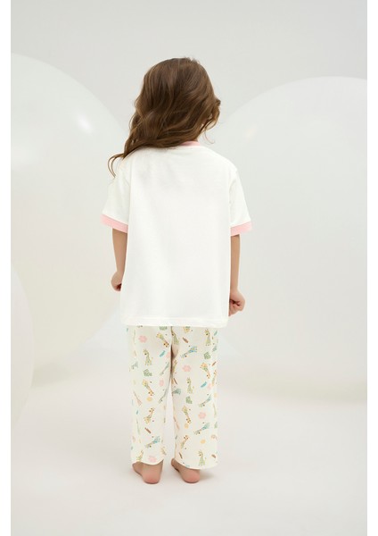 8863 Kız Ç. Baskılı Pijama Takım indirimleri