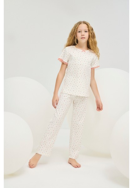 8828 Kız Ç. Pijama Takım